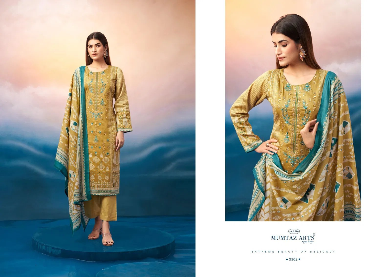 Noor E Jahan By Mumtaz Jam Satin Digital Printed Dress Material Orders In India